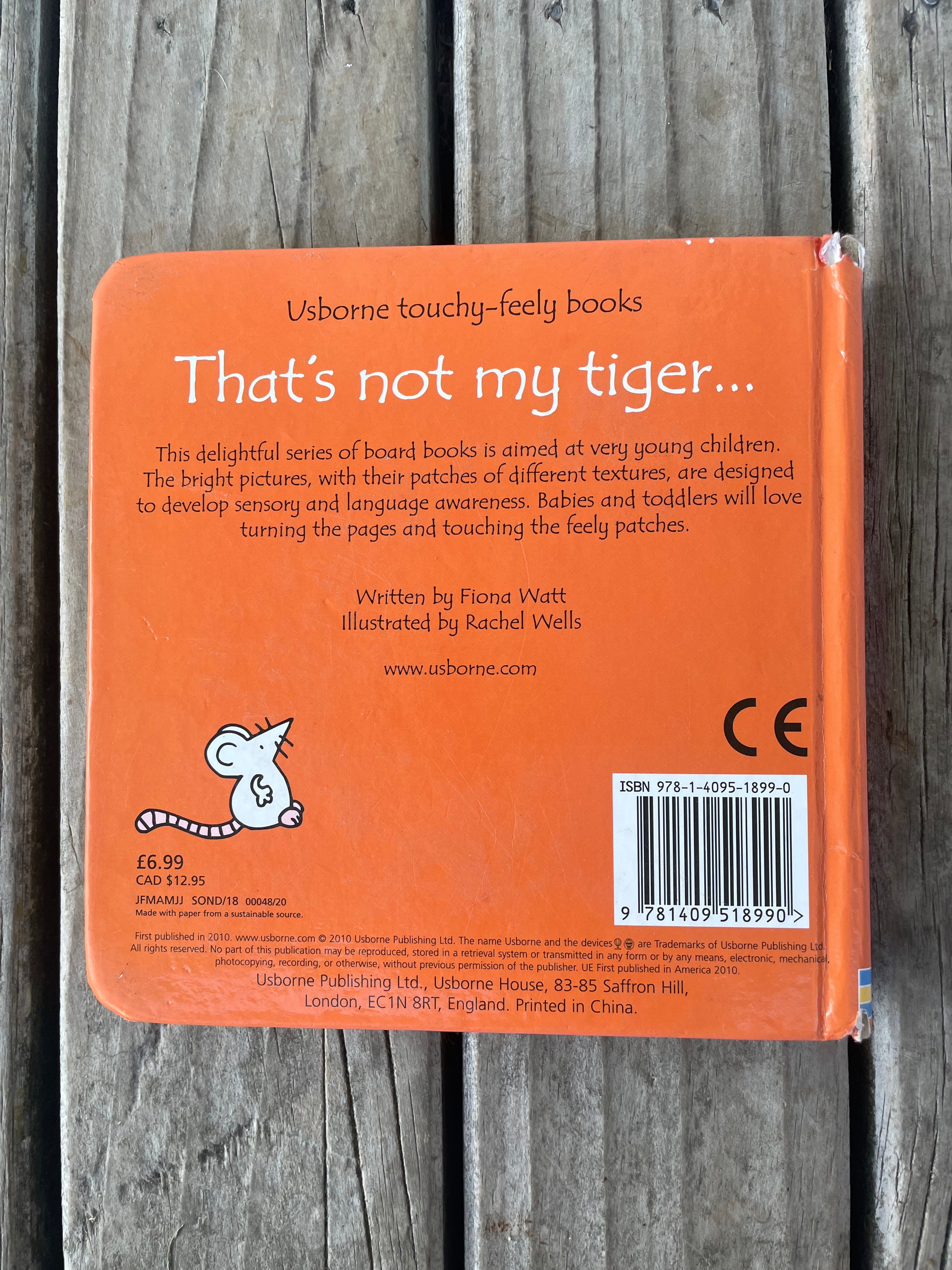 That's not my tiger... Fiona Watt